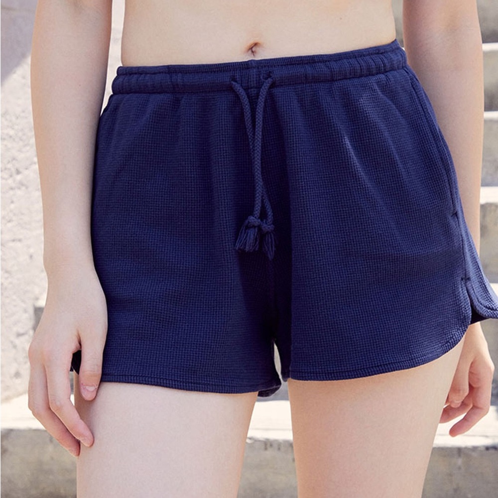 Brandy Melville John Galt Navy Summer Thermal Shorts